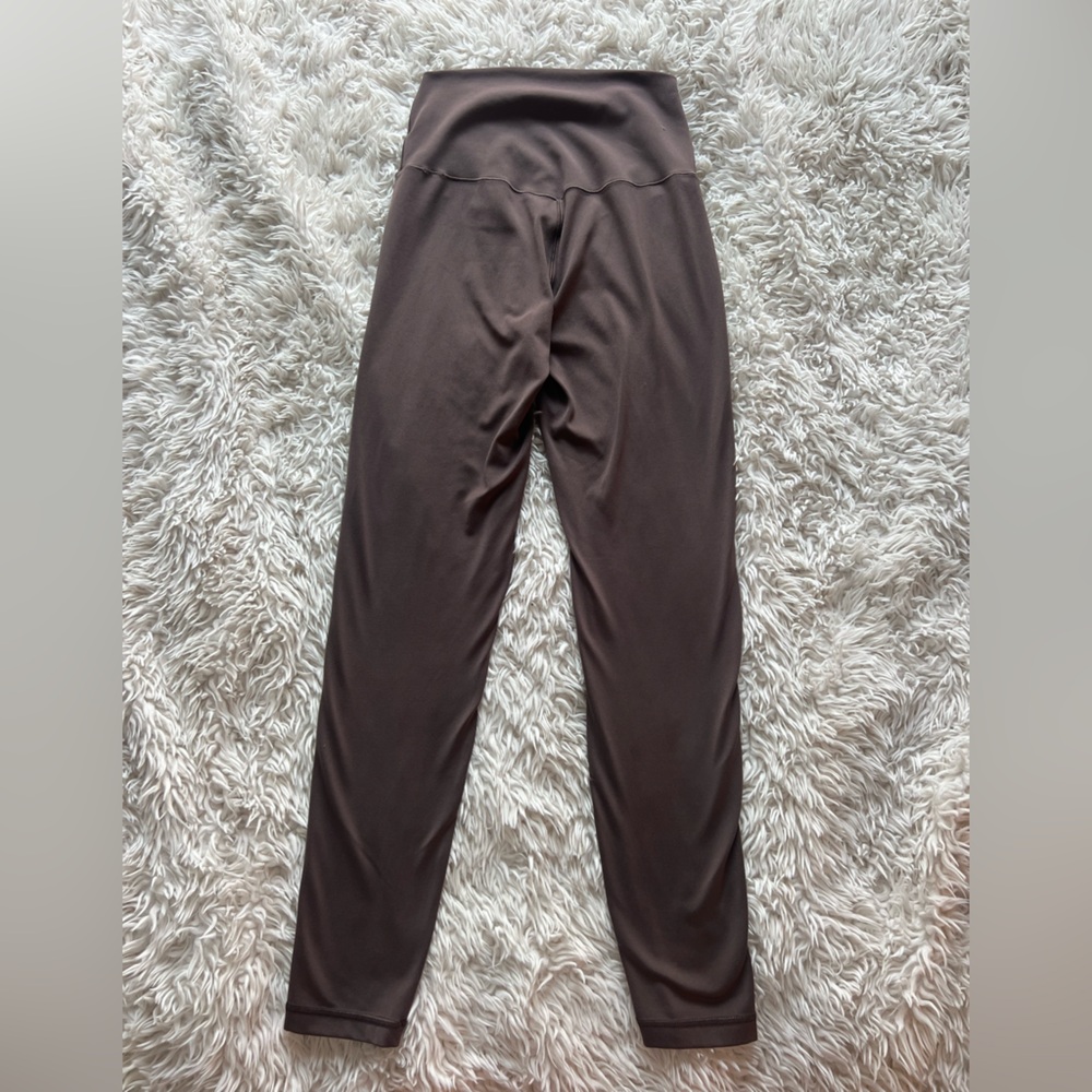 Aerie Real Me High Waisted Leggings Brown - Picture 8 of 8